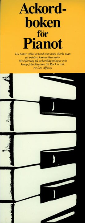 Ackordboken för pianot
