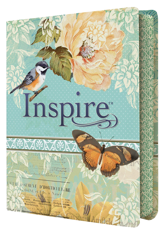 Inspire Bible: NLT - The Bible for Creative Journaling