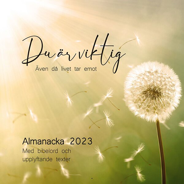 Almanacka - Du är viktig - 2023