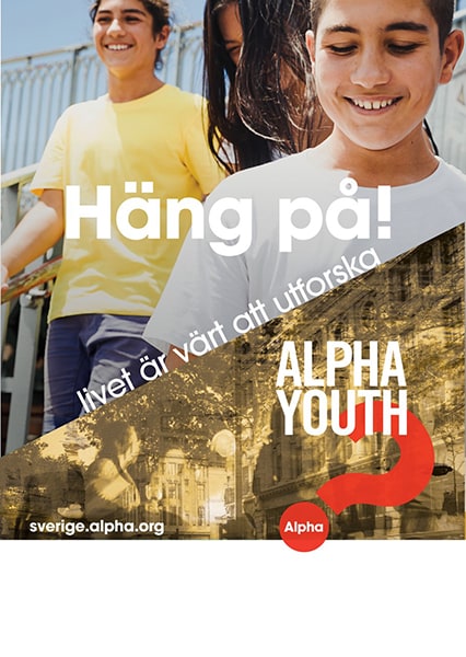 Alpha Youth - Affisch - A2 - Gul