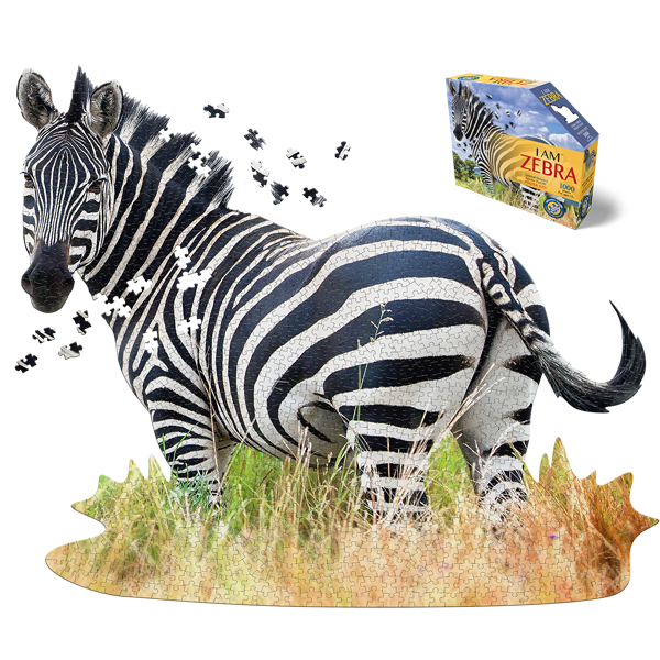 Pussel - I Am Zebra - 1000 bitar