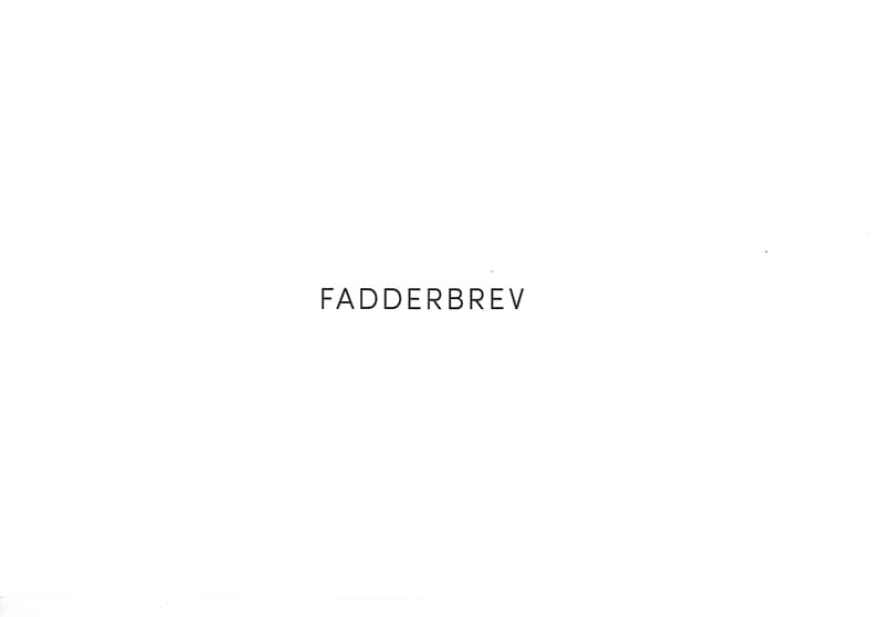 00527769 - Kuvert: Fadderbrev (176 x 250 mm)