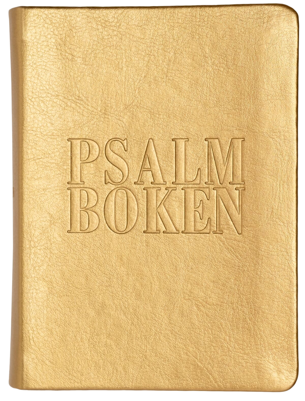 Den svenska psalmboken med tillägg (guld)