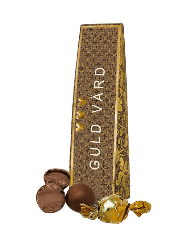 Chokladkort - Guld värd
