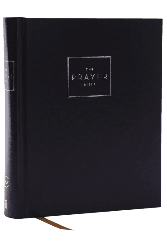 The Prayer Bible - Black Hardcover - NKJV