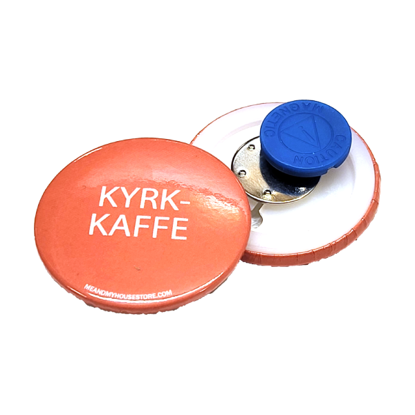 Knapp - Kyrkkaffe - Med magnet