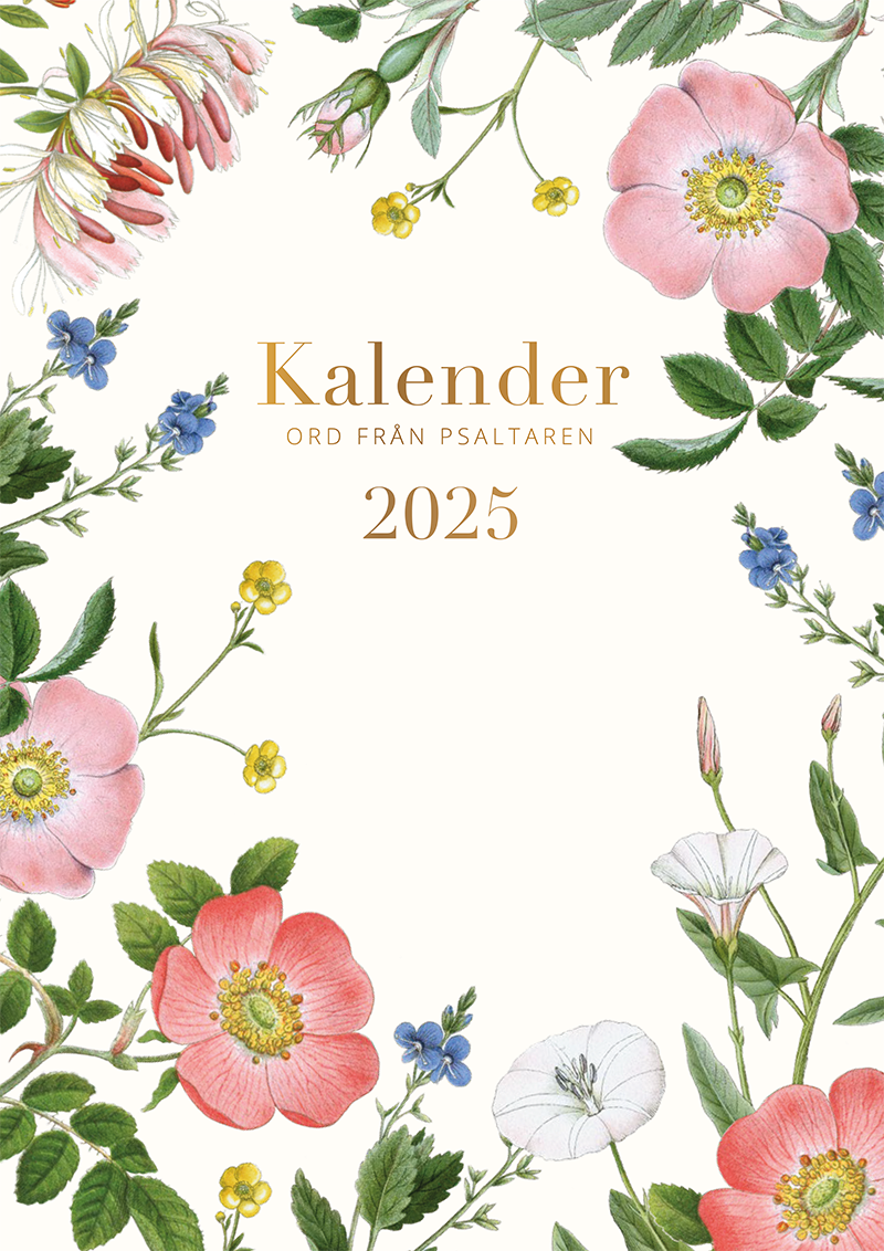 Väggkalender - Ord från Psaltaren - 2025