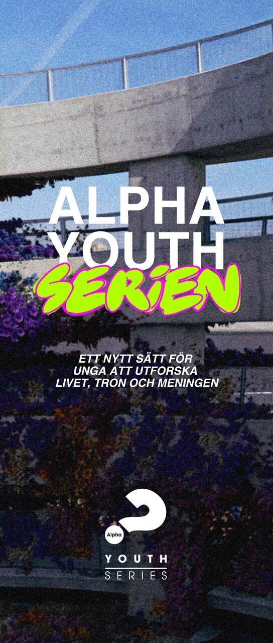 Rollup: Alpha Youth Serien (grön text)