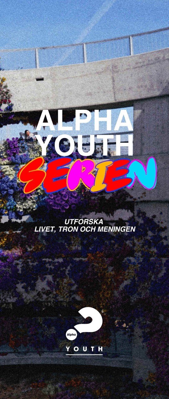 Rollup: Alpha Youth Serien (färgglad text)