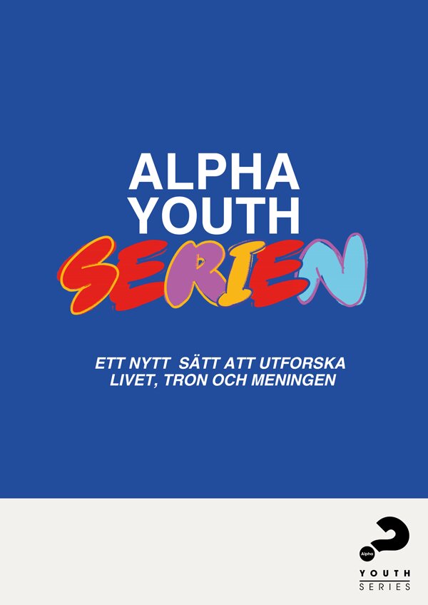 Alpha Youth - Affisch - A3 - Alpha Youth serien - Blå