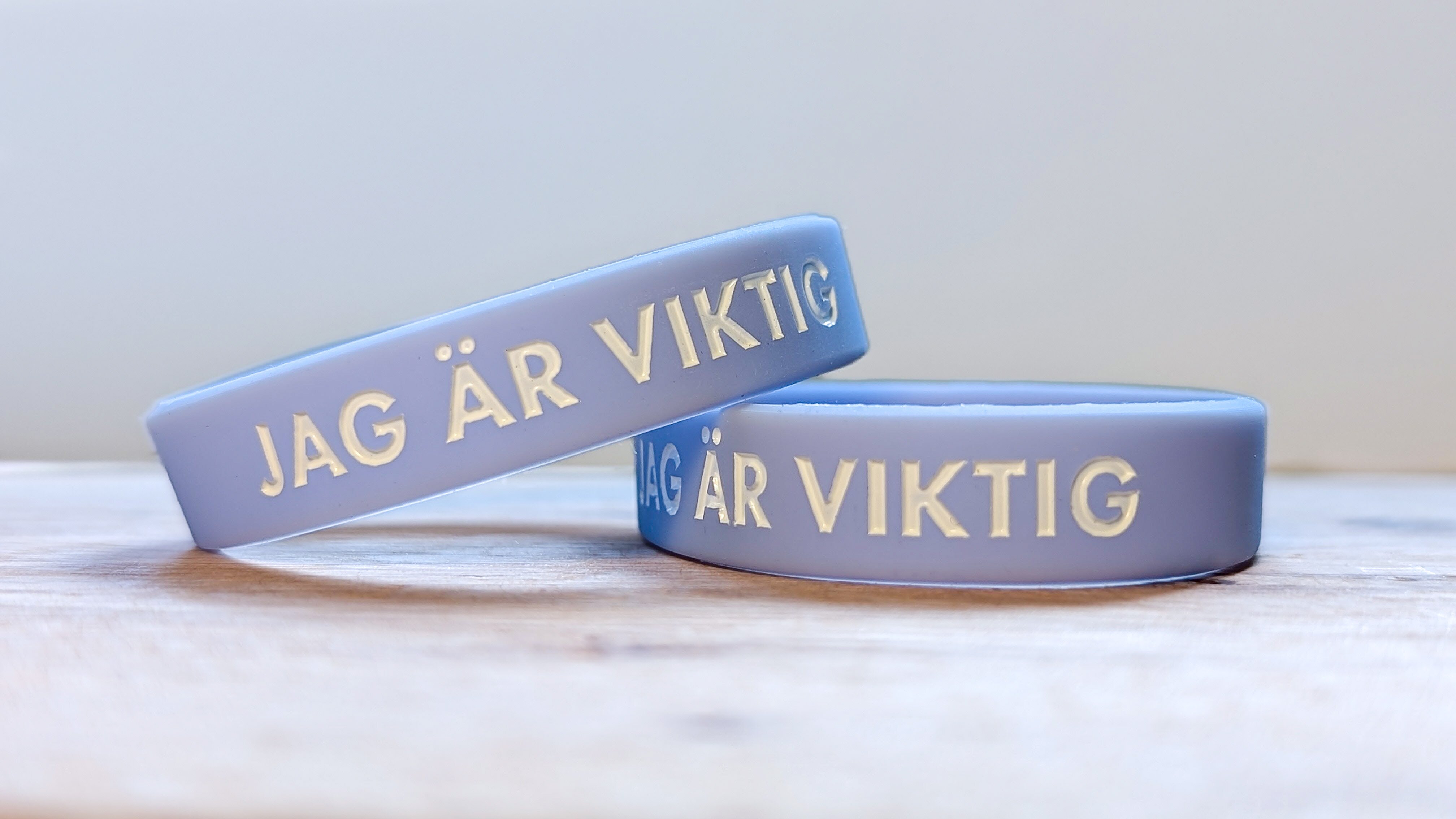 Armband - Silikon - Barn - Jag är viktig